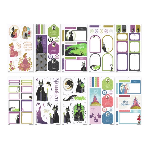 Happy Planner Disney Sleeping Beauty 65th Anniversary Value Pack Stickers - Big - Picture 5 of 6